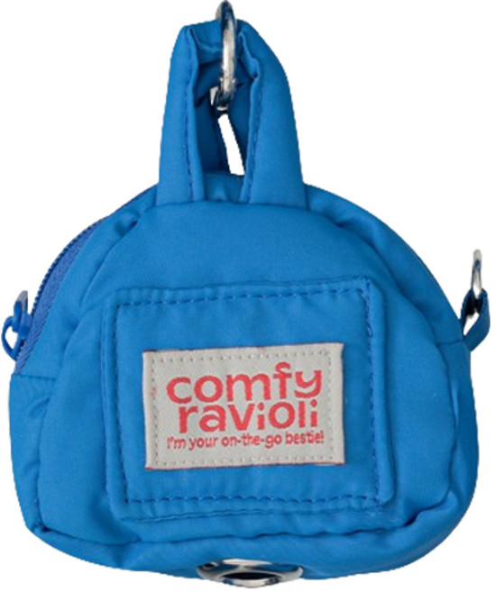 컴피라비올리 강아지 미니타운풉백 키링, 블루, 1개, 1개입