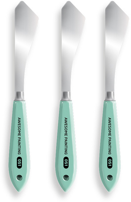 어썸페인팅 팔레트 나이프, 3개