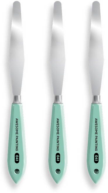 어썸페인팅 팔레트 나이프, 3개