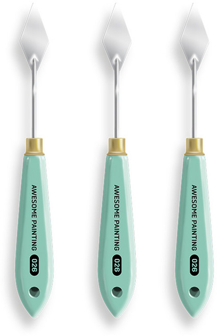 어썸페인팅 나이프 소프트형, 3개