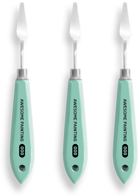 어썸페인팅 나이프 하드형, 3개
