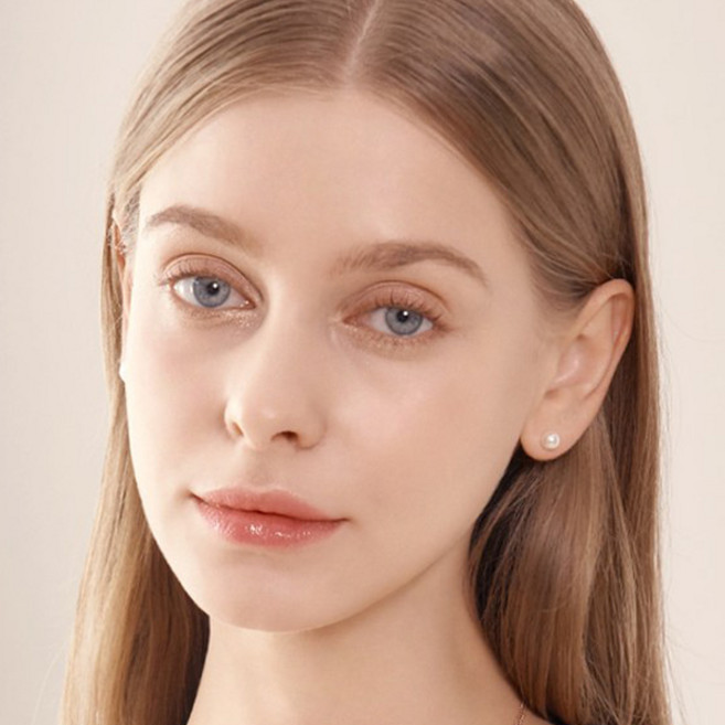 엘르악세사리 여성용 14K 스와로브스키 gold filled 진주 귀걸이 6mm ELGPEE483