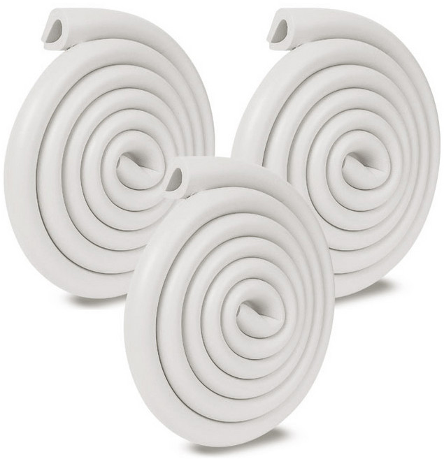 아이끌레 모서리 보호대 U자형, 화이트, 3개