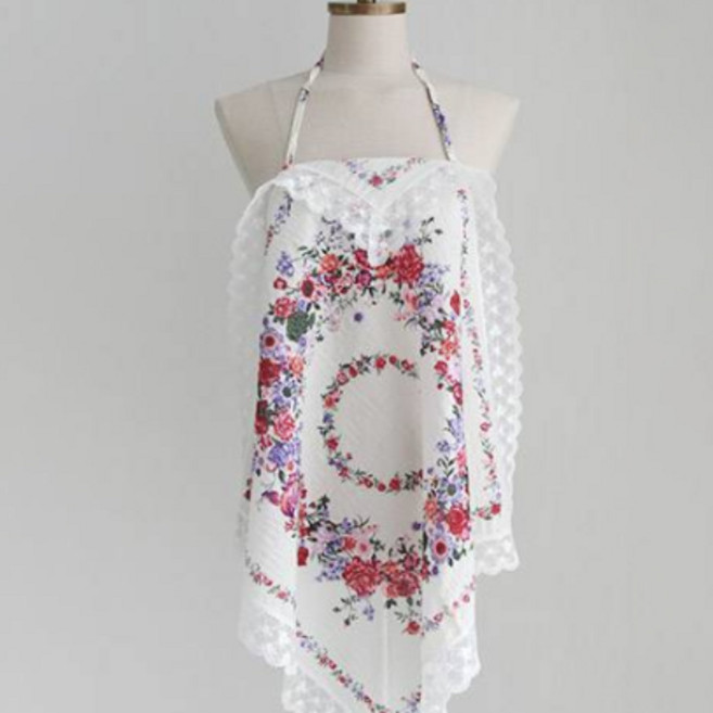 하일리 휴대용 앞치마 스카프 B 꽃리스