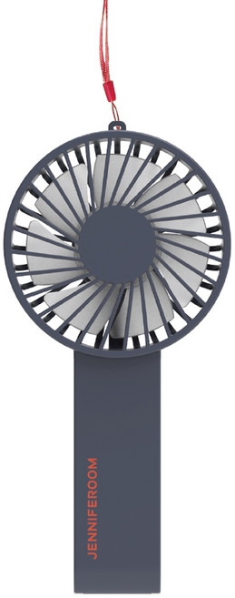 제니퍼룸 핸디스톰 미니 휴대용 손 선풍기, JR-FH0241CNV, 네이비