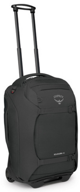 OSPREY Sojourn Wheeled Travel Pack 45L 不含防水罩, 黑色