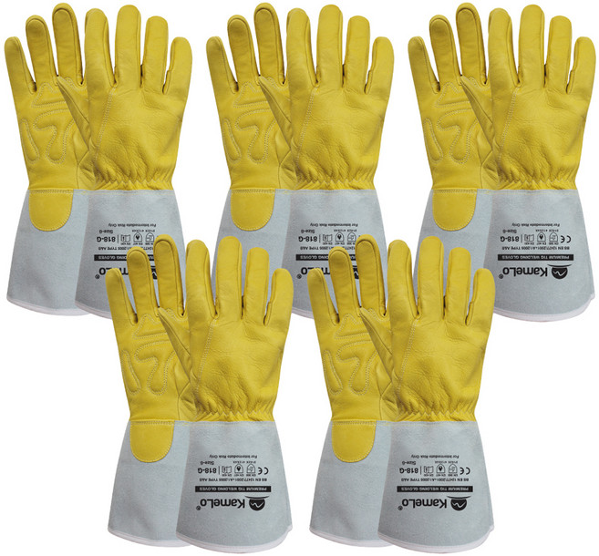 카멜로 알곤장갑 양손세트 818-G, 혼합색상, 5세트