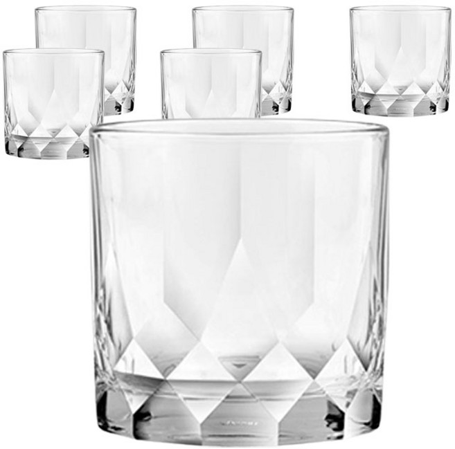 오션글라스 커넥션 더블락 350ml, 6개