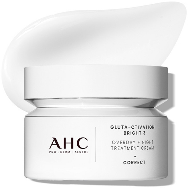 AHC 글루타 액티베이션 브라이트 3 오버데이 나이트 트리트먼트 크림, 50ml, 1개