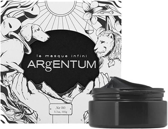 ARgENTUM 歐臻廷 平衡舒顏銀泥面膜 105g, 1罐, 1入