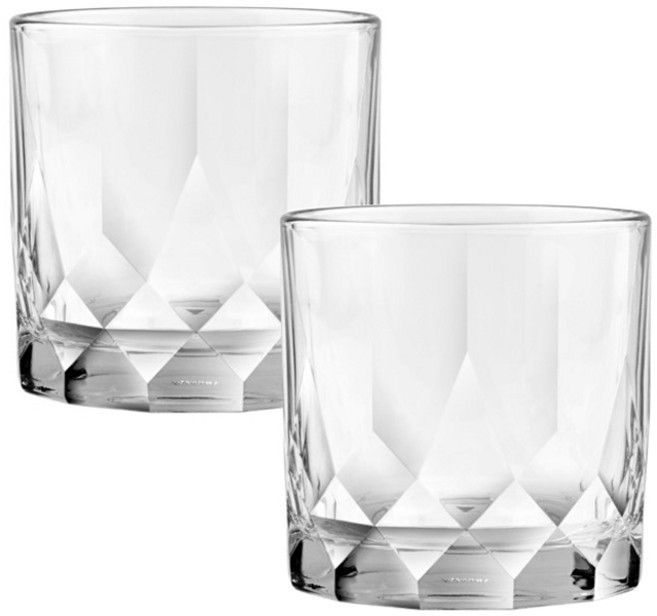 오션글라스 커넥션 더블락잔 350ml, 2개