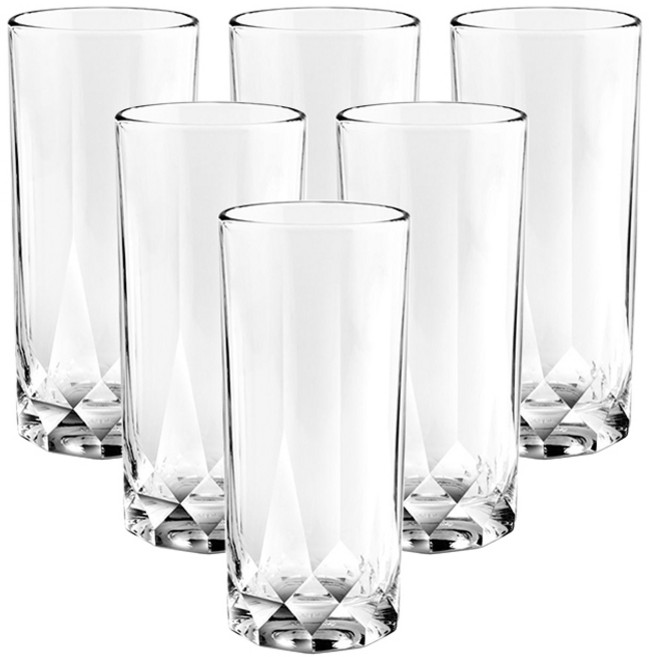 오션글라스 커넥션 하이볼 잔 350ml, 6개