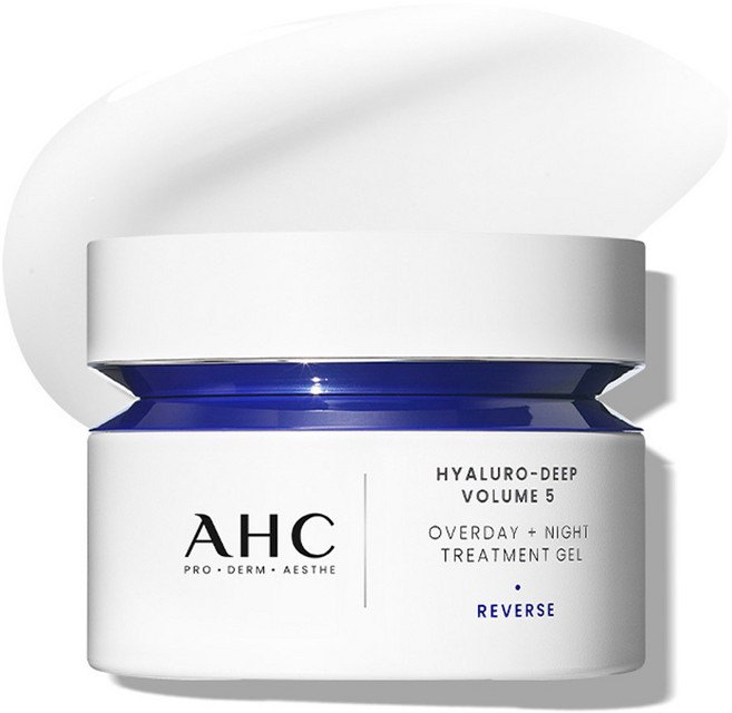 AHC 히알루로 딥 볼륨 5 오버 데이 나이트 트리트먼트 젤, 1개, 50ml