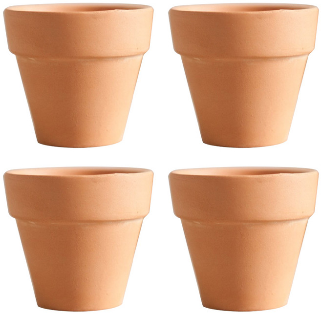 플라워트리 조화 베이직 토분 5cm, 4개