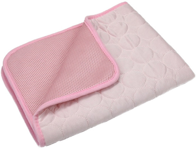 바디보 반려동물 여름 쿨 매트, 핑크, 1개
