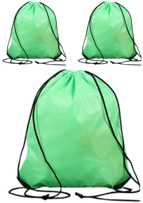 엘쏘 스포츠 다용도 신발 가방, 라이트그린, 3개