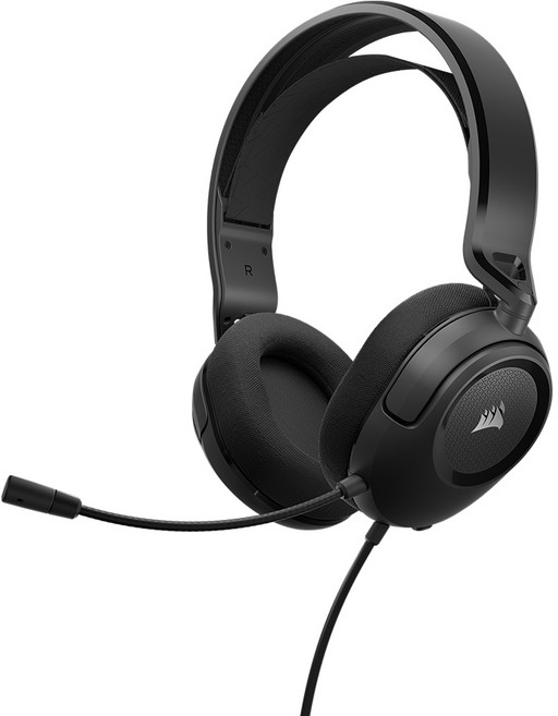 CORSAIR 海盜船 HS35 V2 電競耳機麥克風, 黑色