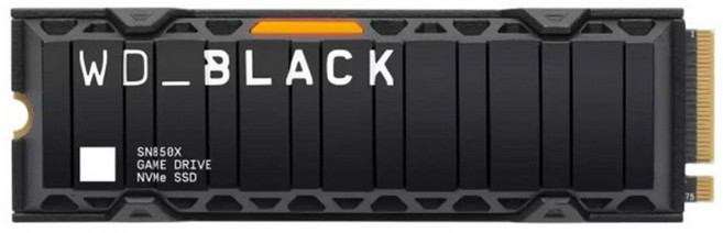 Western Digital 威騰 BLACK SN850X HS M.2 NVMe SSD, WDS200T2XH, 2TB