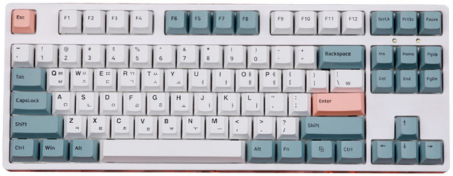 몬스타기어 공장풀윤활 폭스테일 쑥인절미 키보드