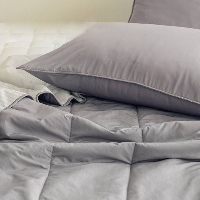 누비지오 스르륵 듀라론 냉감 차렵이불 차렵 패드 세트