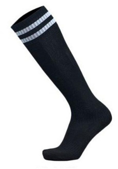 딕스포츠 성인용 발이 편한 축구 양말 세트, 라인블랙, 1세트