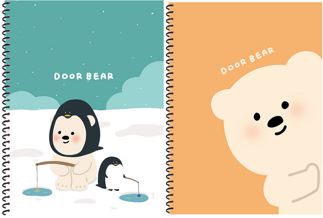 아트모아 4선 영어노트, 랜덤발송, 2개