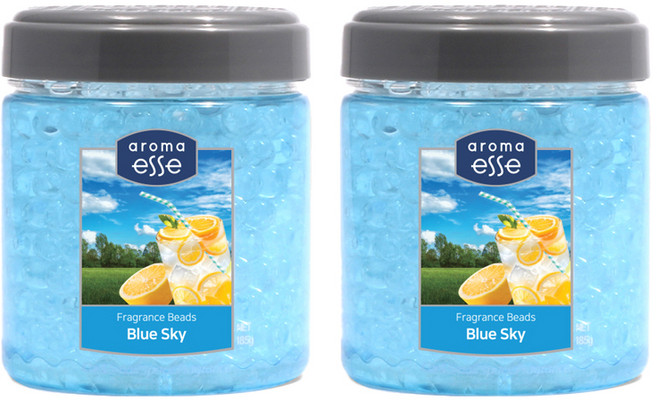 아로마엣세 프래그런스비즈 차량용 방향제 185g, 블루스카이, 2개