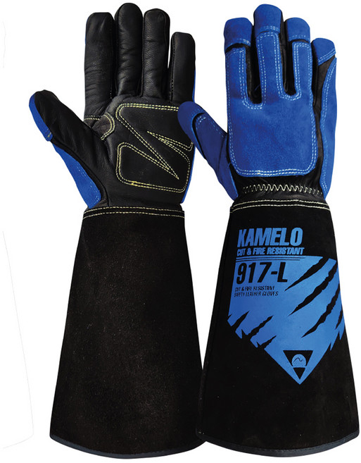 카멜로 용접 장갑 917-L, 혼합색상, 1세트