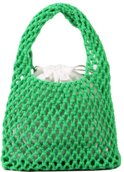 뷰레이터닷컴 니팅 매쉬 미니백 파우치 세트