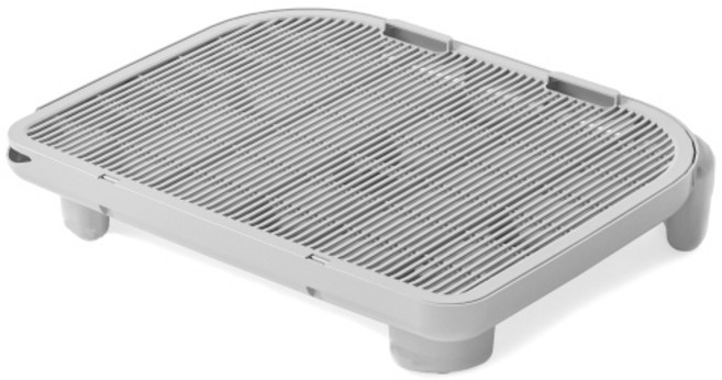 랜보어 고양이 사막화 방지 발판, 그레이, 1개