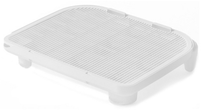 랜보어 고양이 사막화 방지 발판, 화이트, 1개