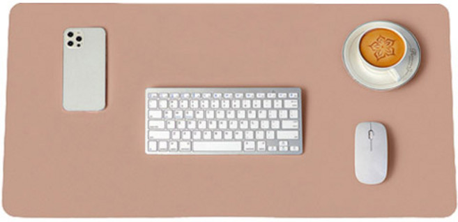 하이어데코 논슬립 데스크 장매트, 베이지