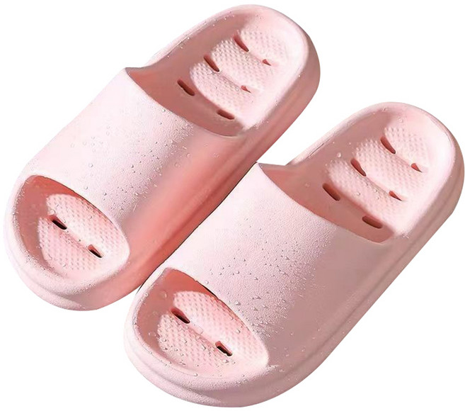 더뉴몰 미끄럼방지 물때 안끼는 화장실 슬리퍼, 핑크, 1개
