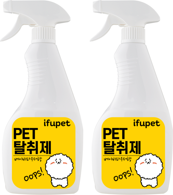 이퓨펫 PET 반려동물 탈취제 베이비파우더향, 725ml, 2개
