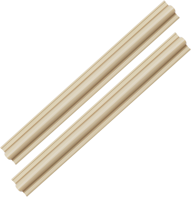 아이손 일반문용 손끼임방지 U자 후면 안전 보호대 1m, 베이지, 2개