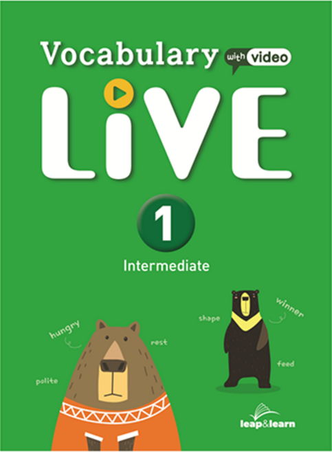 Vocabulary Live Intermediate 1, 상세내용 참조, 상세내용 참조