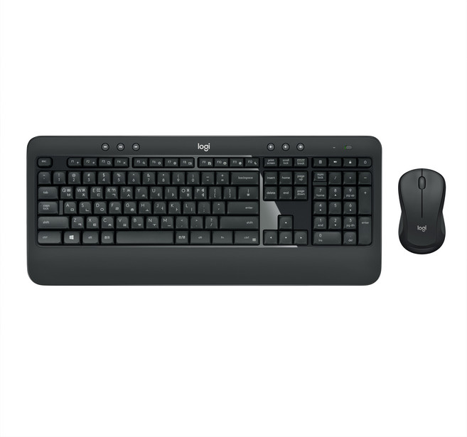 로지텍 MK540 무선 키보드 + 마우스 세트, 920-012588, 블랙, 일반형