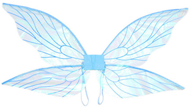 마켓감성 파티 무도회 엘프날개, 블루, 1개