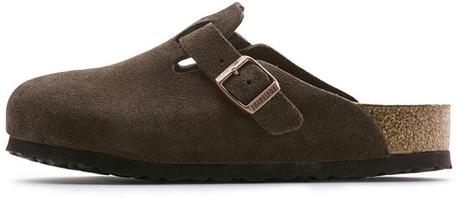 TRAVEL FOX 中性勃肯半包拖鞋 TF0402CS0, 棕色, 260mm