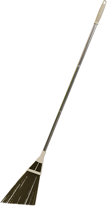 플라넥스 경량비 실외 빗자루, 1개, 다크브라운