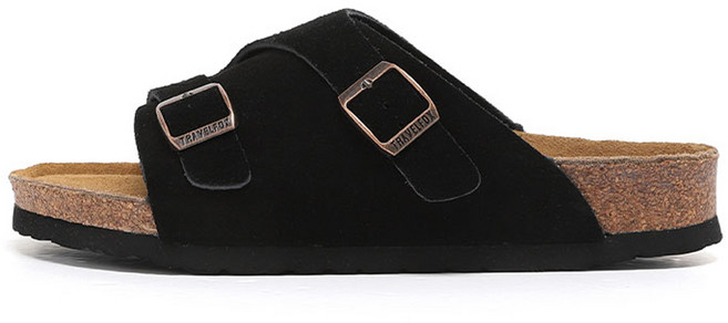 TRAVEL FOX 中性勃肯涼鞋 TF0402DW0, 250mm, 黑色