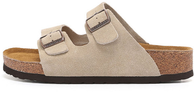 TRAVEL FOX 男女通用 Cape Slide 拖鞋 TF0402CP03, 米色, 245