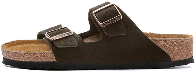 TRAVEL FOX 男女通用 Cape Slide 拖鞋 TF0402CP03, 棕色, 230