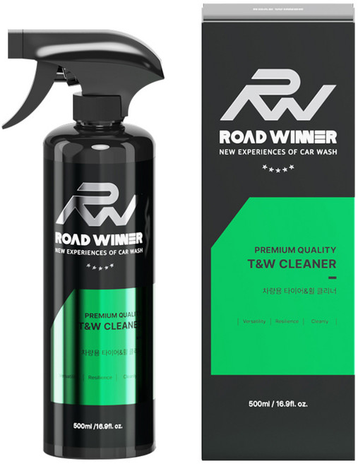 로드위너 차량용 타이어 & 휠 클리너, 1개, 500ml