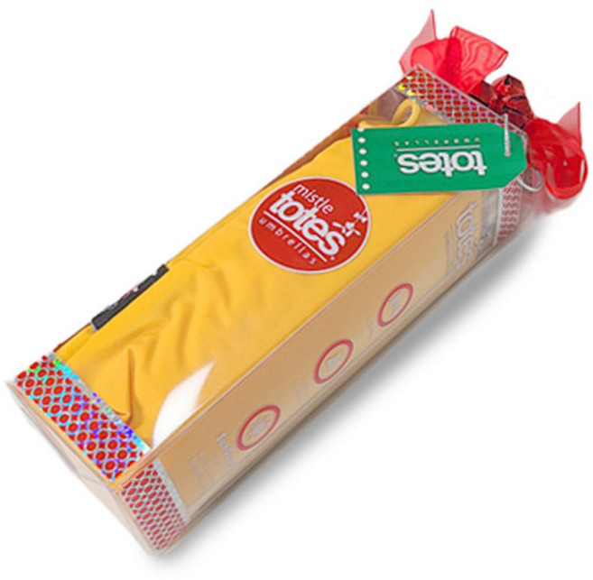 토스 초소형 5단 마이크로 수동우산 양산겸용 UV차단 A133솔리드오렌지 선물용패키지