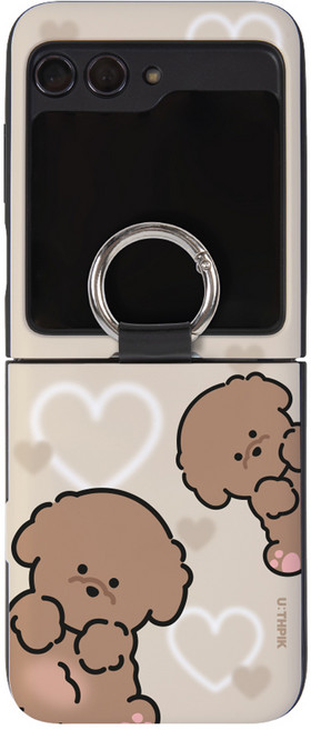 유스픽 디자인 마그네틱 카드 2장 수납 휴대폰 케이스