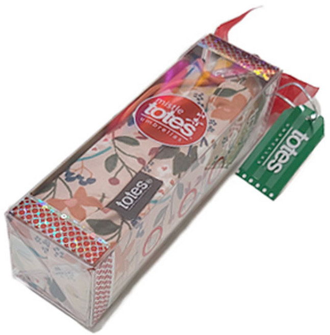 토스 초소형 5단 마이크로 수동우산 양산겸용 UV차단 A133빅토리아가든 선물용패키지