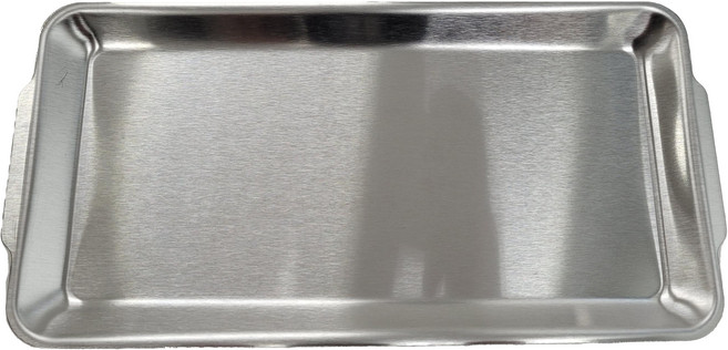 원리빙 직사각 스텐 접시, 단품, 1개