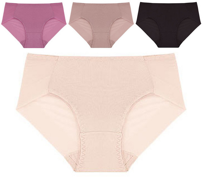 글램공감 일상 노라인 누디 인견 햄팬티 4종 세트