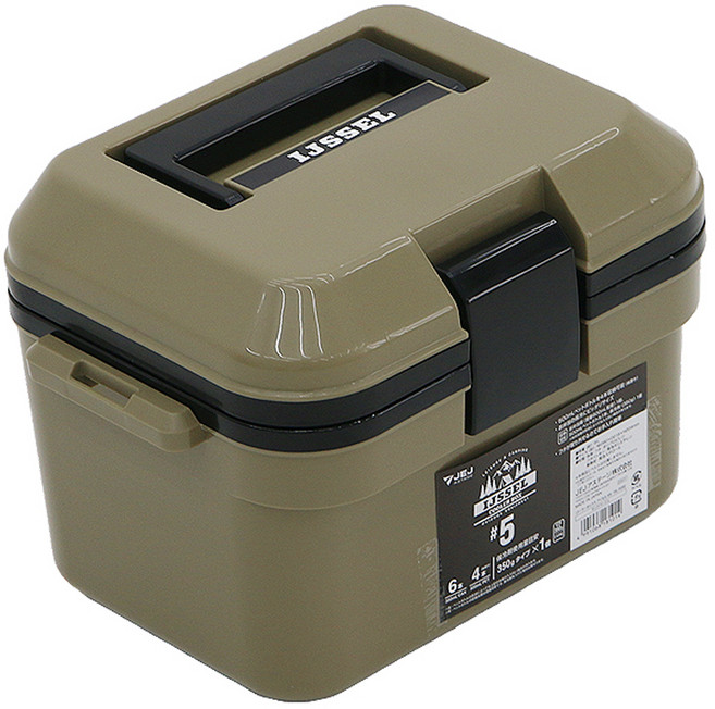 제이제이아스테이지 라스 아이스박스 + 숄더스트랩, 샌드베이지, 5L